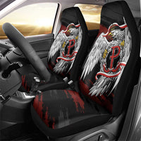 Polska Walczaca Crowned Eagle Car Seat Cover Fighting Poland