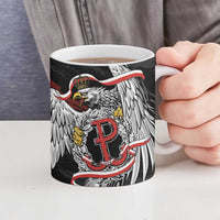 Polska Walczaca Crowned Eagle Ceramic Mug Fighting Poland