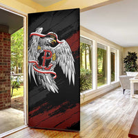 Polska Walczaca Crowned Eagle Door Cover Fighting Poland