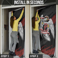 Polska Walczaca Crowned Eagle Door Cover Fighting Poland