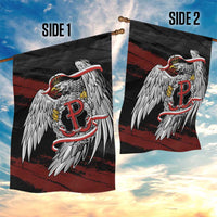 Polska Walczaca Crowned Eagle Garden Flag Fighting Poland