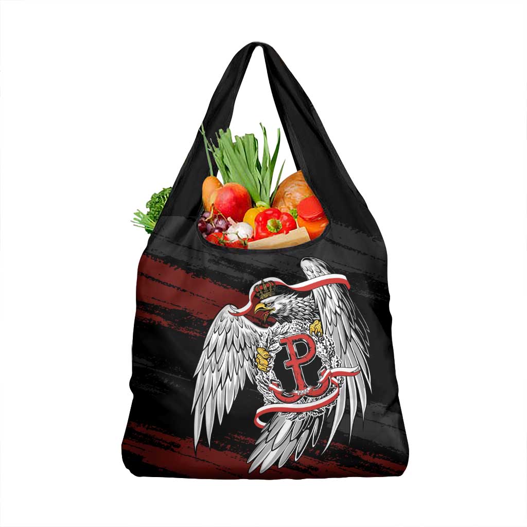 Polska Walczaca Crowned Eagle Grocery Bag Fighting Poland