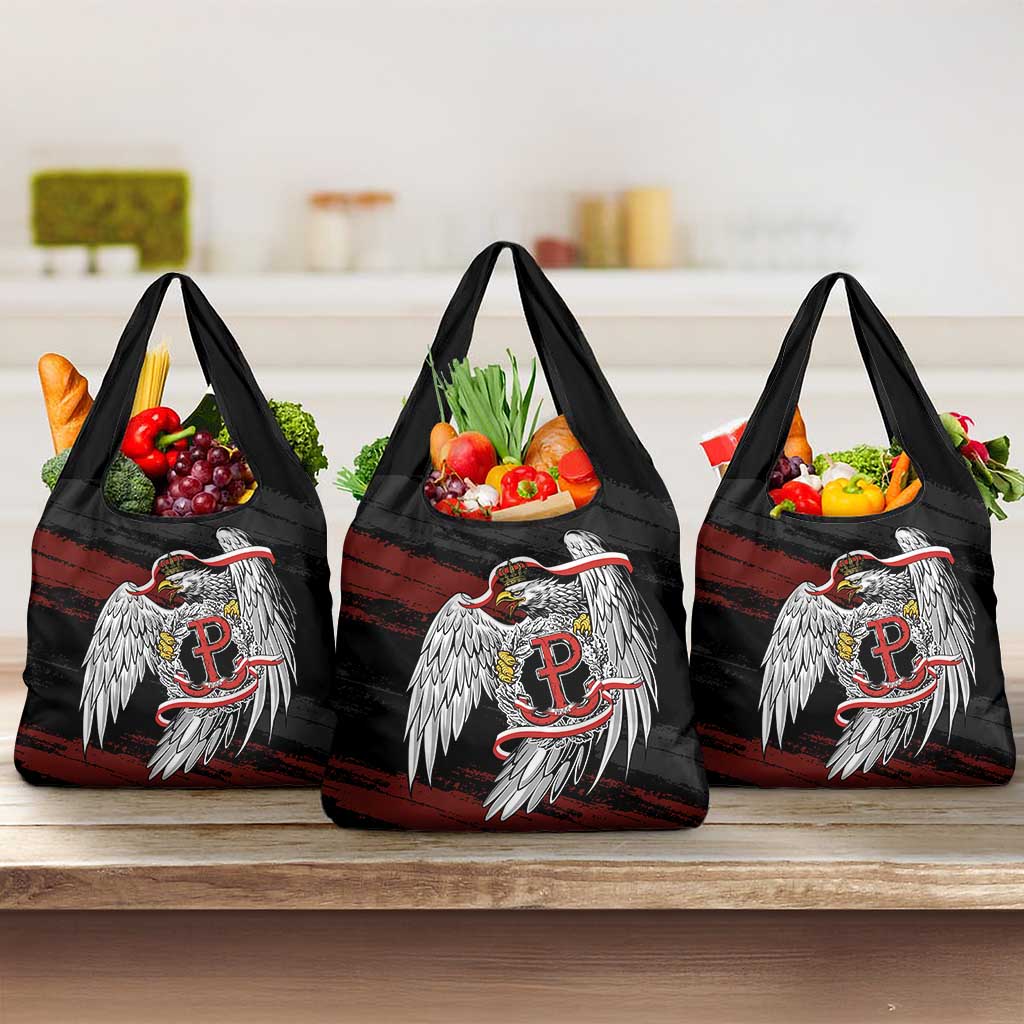 Polska Walczaca Crowned Eagle Grocery Bag Fighting Poland