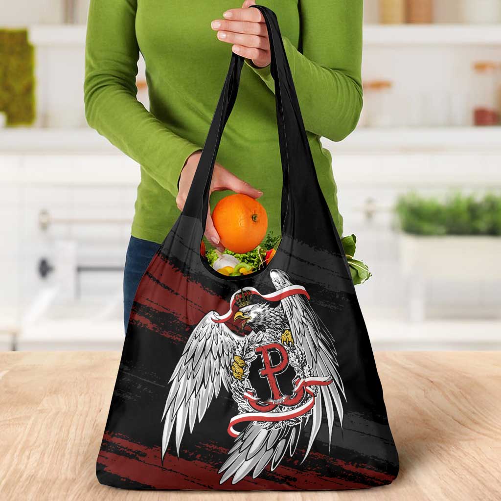 Polska Walczaca Crowned Eagle Grocery Bag Fighting Poland