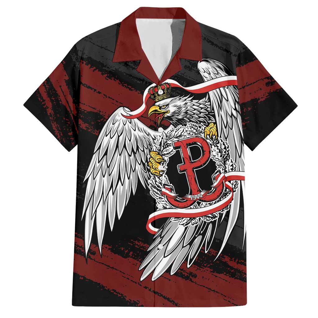 Polska Walczaca Crowned Eagle Hawaiian Shirt Fighting Poland