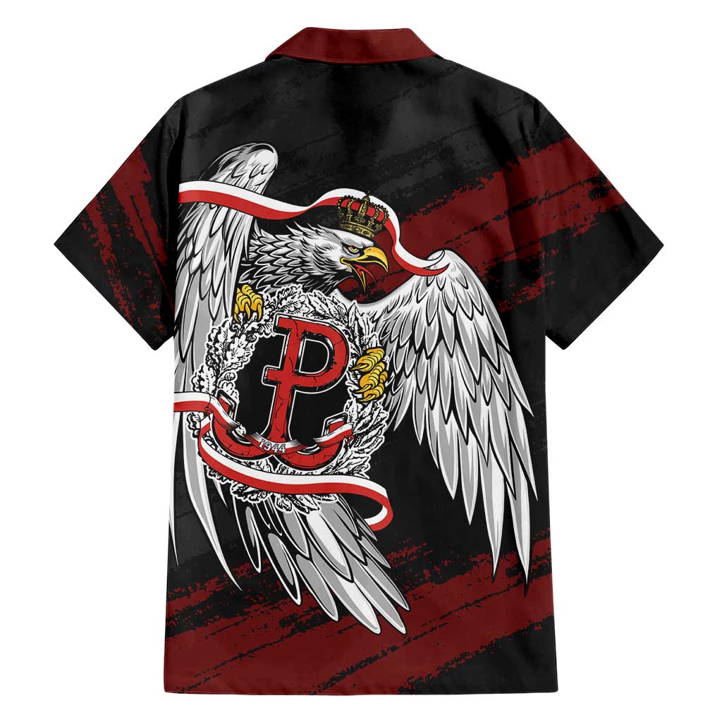 Polska Walczaca Crowned Eagle Hawaiian Shirt Fighting Poland