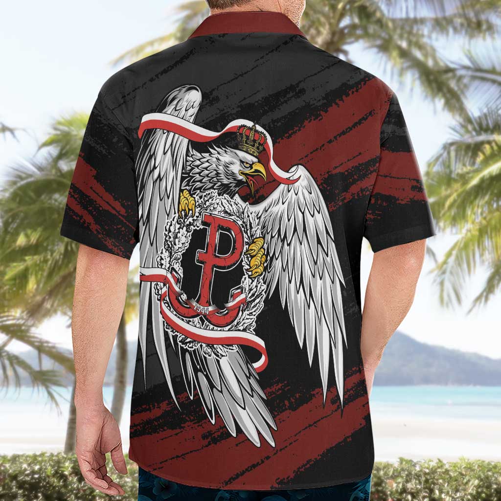 Polska Walczaca Crowned Eagle Hawaiian Shirt Fighting Poland