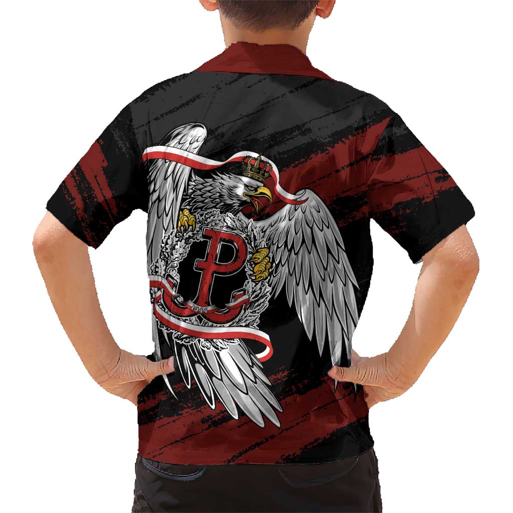 Polska Walczaca Crowned Eagle Hawaiian Shirt Fighting Poland