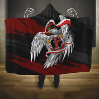 Polska Walczaca Crowned Eagle Hooded Blanket Fighting Poland