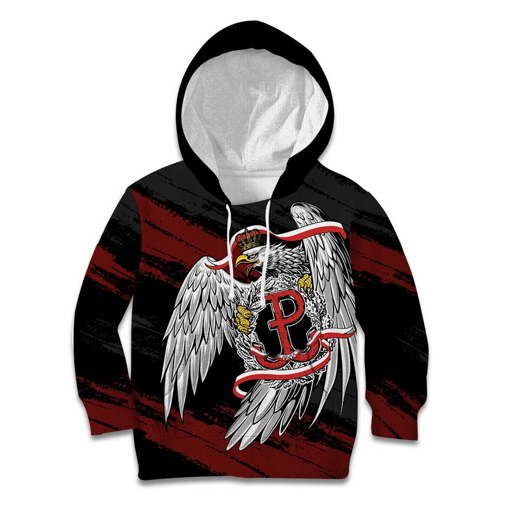 Polska Walczaca Crowned Eagle Kid Hoodie Fighting Poland
