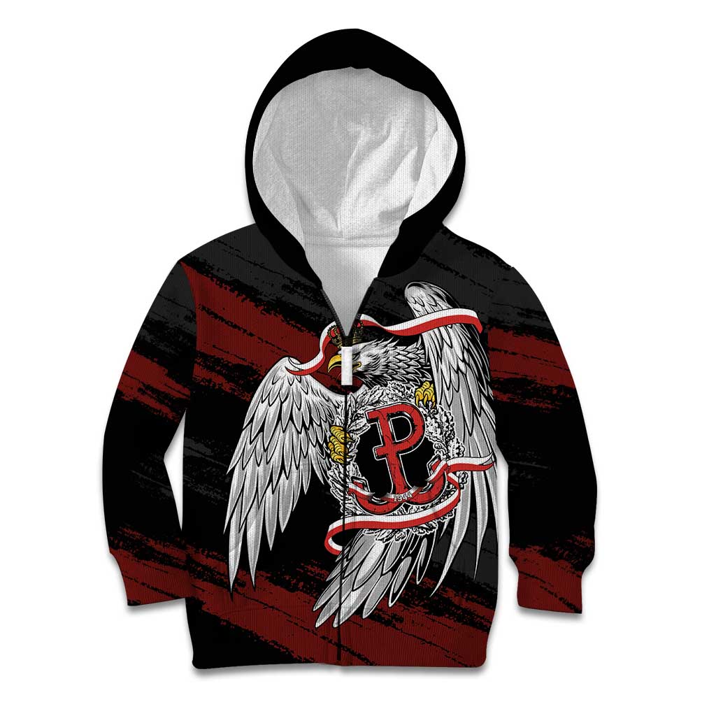 Polska Walczaca Crowned Eagle Kid Hoodie Fighting Poland