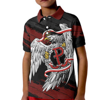 Polska Walczaca Crowned Eagle Kid Polo Shirt Fighting Poland