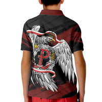 Polska Walczaca Crowned Eagle Kid Polo Shirt Fighting Poland