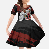 Polska Walczaca Crowned Eagle Kid Short Sleeve Dress Fighting Poland