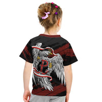 Polska Walczaca Crowned Eagle Kid T Shirt Fighting Poland