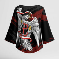Polska Walczaca Crowned Eagle Kimono Sleeve Blouse Fighting Poland