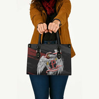 Polska Walczaca Crowned Eagle Leather Bag Fighting Poland