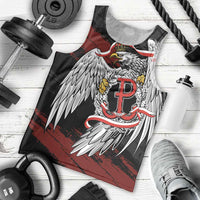 Polska Walczaca Crowned Eagle Men Tank Top Fighting Poland