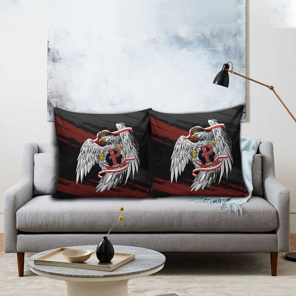 Polska Walczaca Crowned Eagle Pillow Cover Fighting Poland