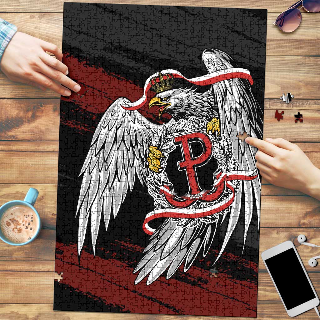 Polska Walczaca Crowned Eagle Puzzle Fighting Poland