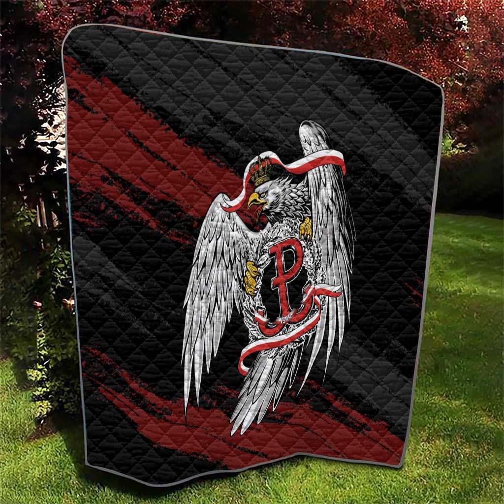 Polska Walczaca Crowned Eagle Quilt Fighting Poland