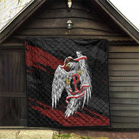 Polska Walczaca Crowned Eagle Quilt Fighting Poland