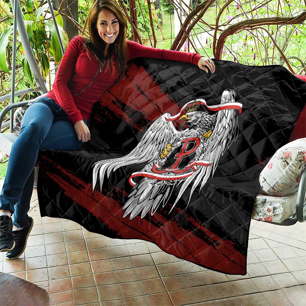 Polska Walczaca Crowned Eagle Quilt Fighting Poland
