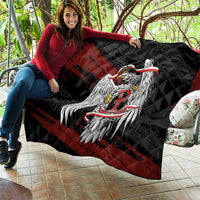 Polska Walczaca Crowned Eagle Quilt Fighting Poland