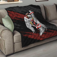 Polska Walczaca Crowned Eagle Quilt Fighting Poland