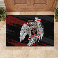 Polska Walczaca Crowned Eagle Rubber Doormat Fighting Poland