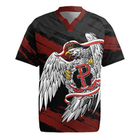 Polska Walczaca Crowned Eagle Rugby Jersey Fighting Poland