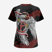Polska Walczaca Crowned Eagle Scrub Top Fighting Poland