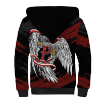 Polska Walczaca Crowned Eagle Sherpa Hoodie Fighting Poland