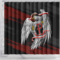 Polska Walczaca Crowned Eagle Shower Curtain Fighting Poland
