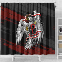 Polska Walczaca Crowned Eagle Shower Curtain Fighting Poland