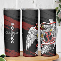 Polska Walczaca Crowned Eagle Skinny Tumbler Fighting Poland
