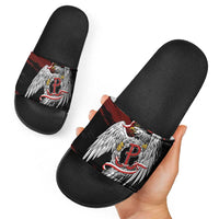 Polska Walczaca Crowned Eagle Slide Sandals Fighting Poland