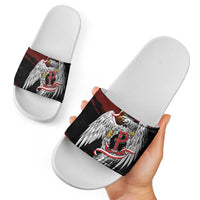 Polska Walczaca Crowned Eagle Slide Sandals Fighting Poland