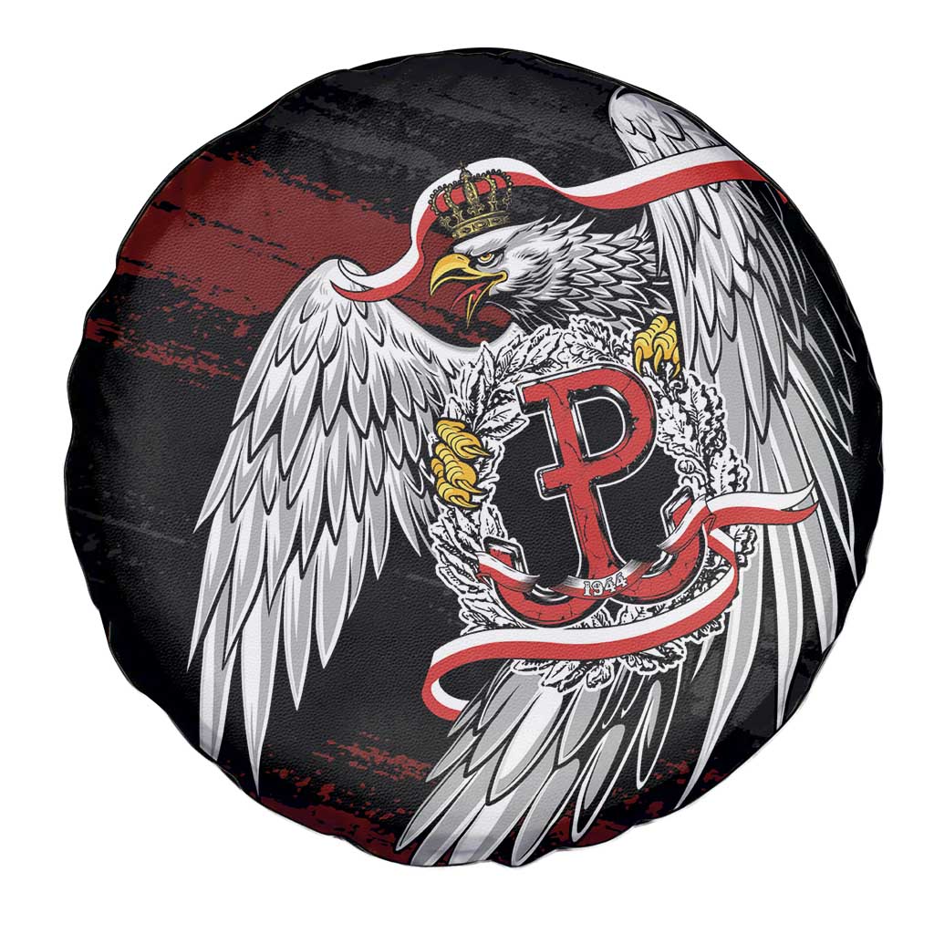 Polska Walczaca Crowned Eagle Spare Tire Cover Fighting Poland