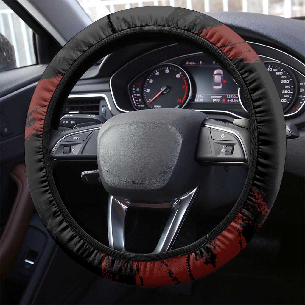 Polska Walczaca Crowned Eagle Steering Wheel Cover Fighting Poland