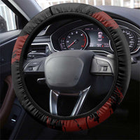 Polska Walczaca Crowned Eagle Steering Wheel Cover Fighting Poland