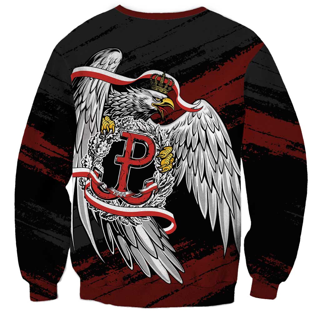 Polska Walczaca Crowned Eagle Sweatshirt Fighting Poland