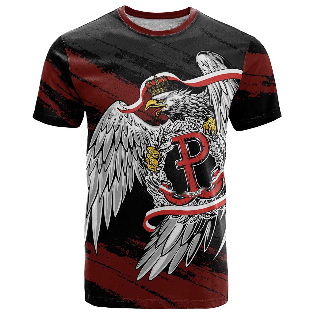 Polska Walczaca Crowned Eagle T Shirt Fighting Poland