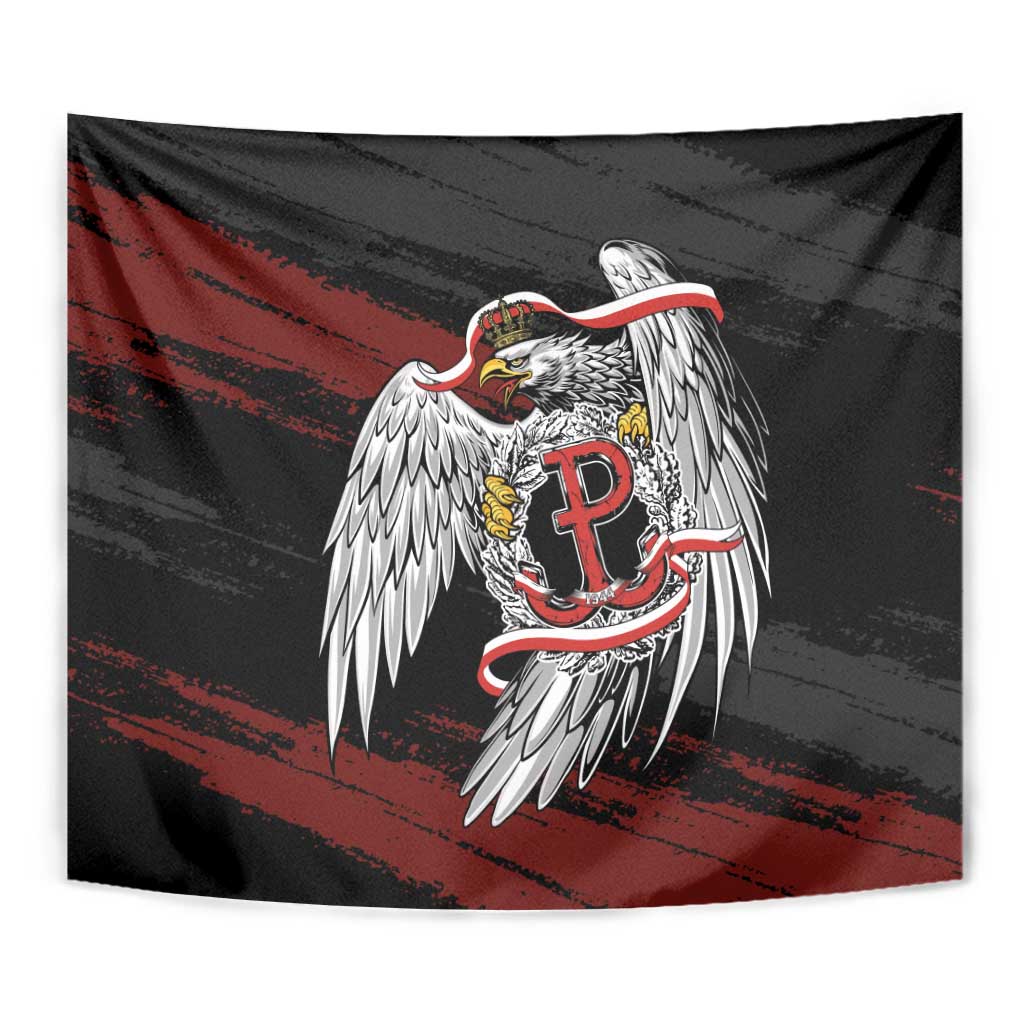 Polska Walczaca Crowned Eagle Tapestry Fighting Poland