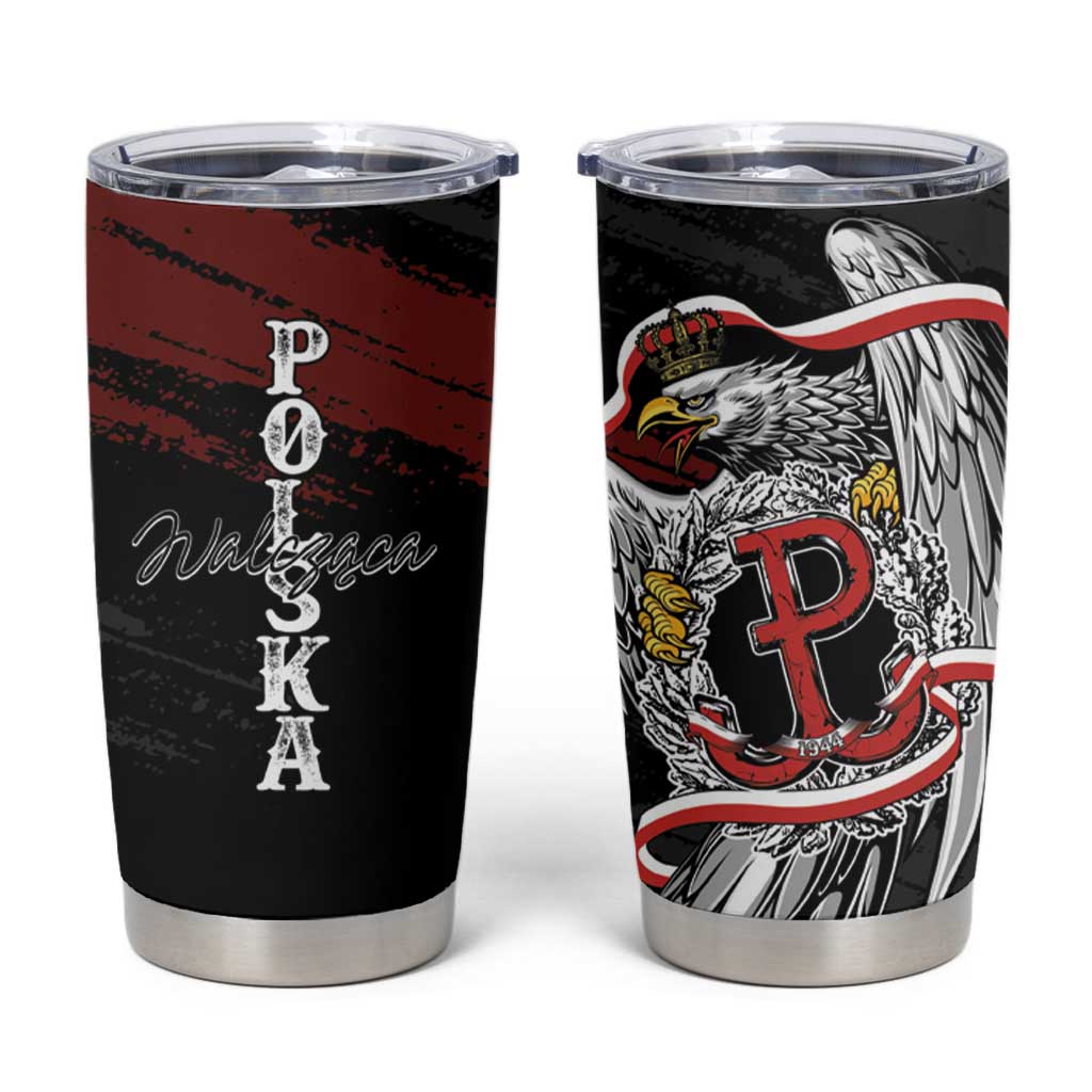 Polska Walczaca Crowned Eagle Tumbler Cup Fighting Poland
