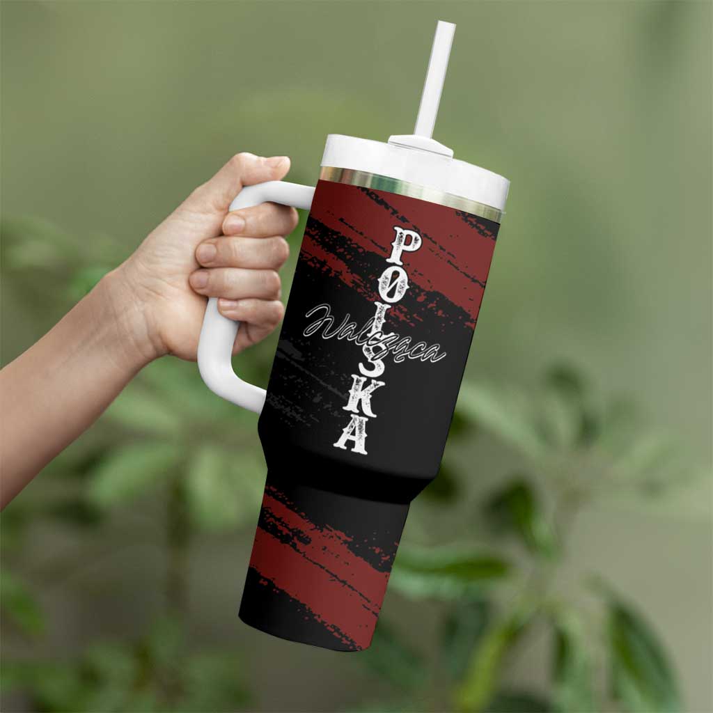 Polska Walczaca Crowned Eagle Tumbler With Handle Fighting Poland