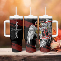 Polska Walczaca Crowned Eagle Tumbler With Handle Fighting Poland