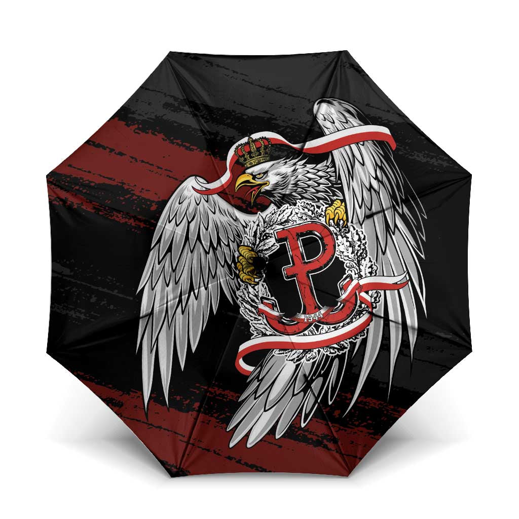 Polska Walczaca Crowned Eagle Umbrella Fighting Poland