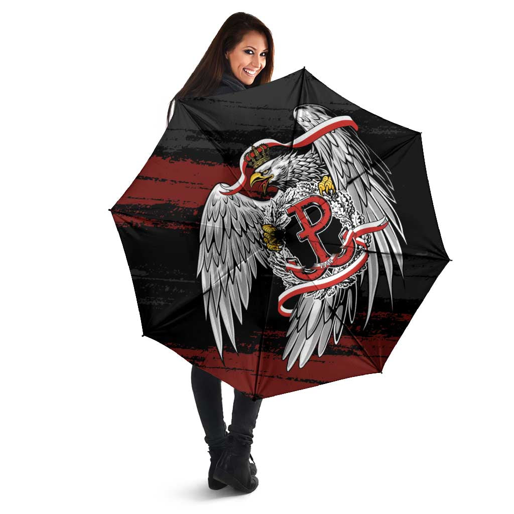 Polska Walczaca Crowned Eagle Umbrella Fighting Poland