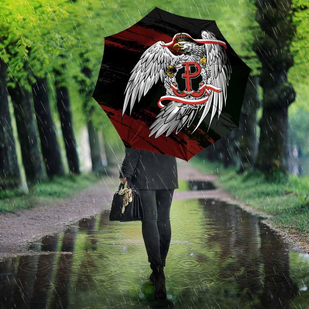 Polska Walczaca Crowned Eagle Umbrella Fighting Poland